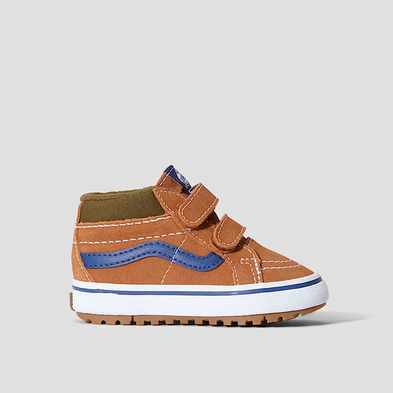 Vans MTE SK8-Mid Reissue V Insulated Mid Top Shoes - POP Glazed Ginger - Kids Child 7.5uk / POP Glazed Ginger
