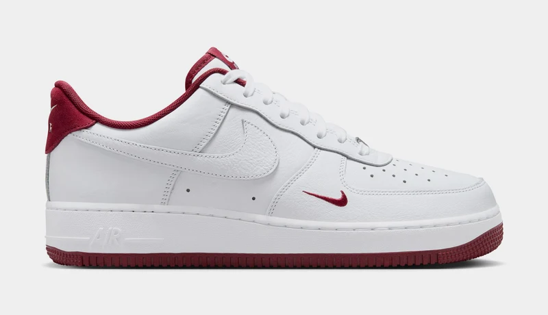 Air Force 1 '07 LV8 Mens Lifestyle Shoes (White/Team Red) 15