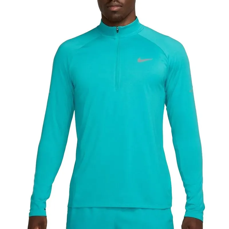 Remera Nike Stride Talle: L - Color: Verde Agua