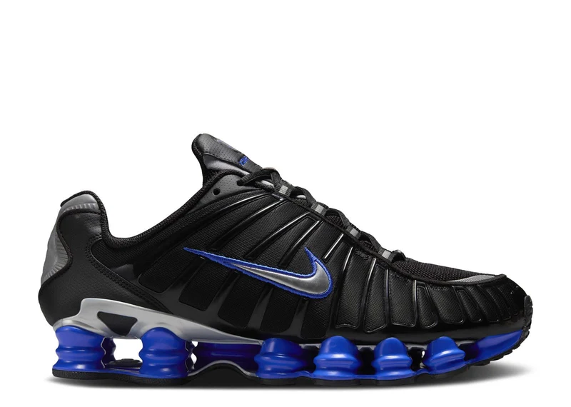 Nike Shox TL Black Racer Blue Metallic Silver 47.5 EU