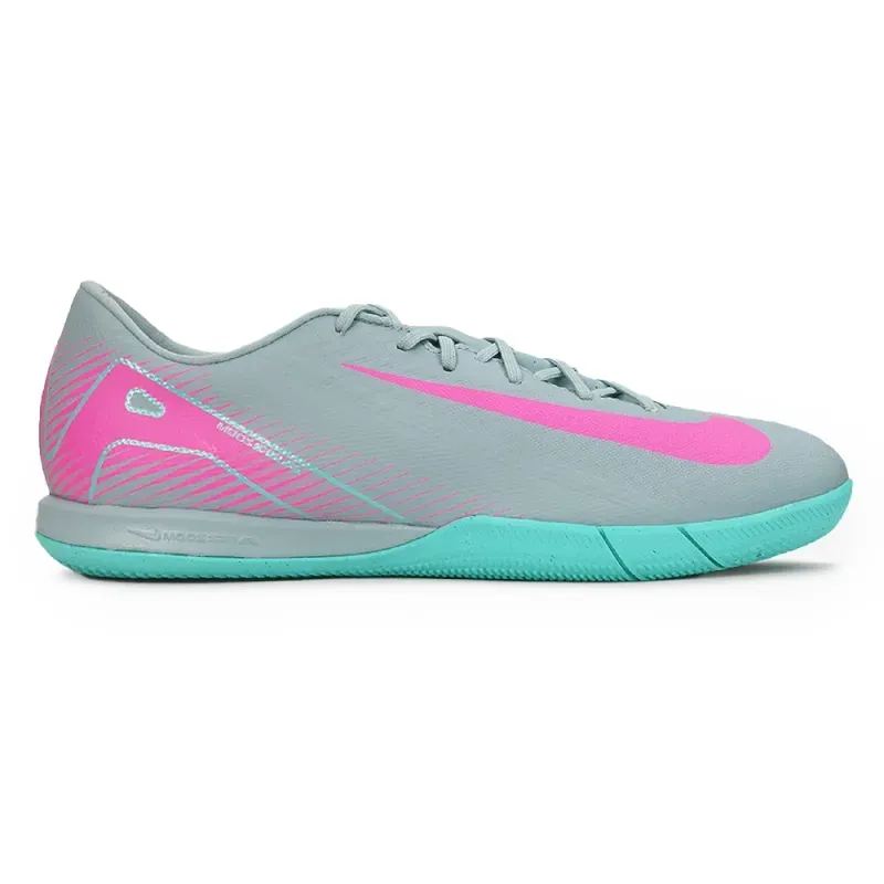 Chuteira De Futsal Nike Vapor 16 Ic Cinza Masculina CINZA/ROSA/AZUL - 38