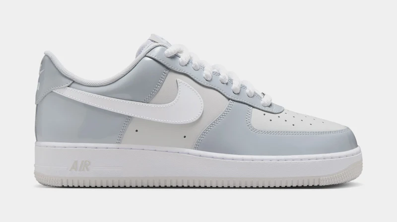 Air Force 1 Mens Basketball Shoes (Wolf Grey/White) 13