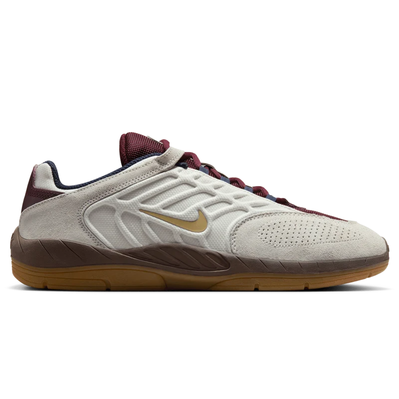 Nike SB Vertebrae Skateboard Shoe - Phantom/Parachute Beige-Burgundy Crush M 10 / W 11.5