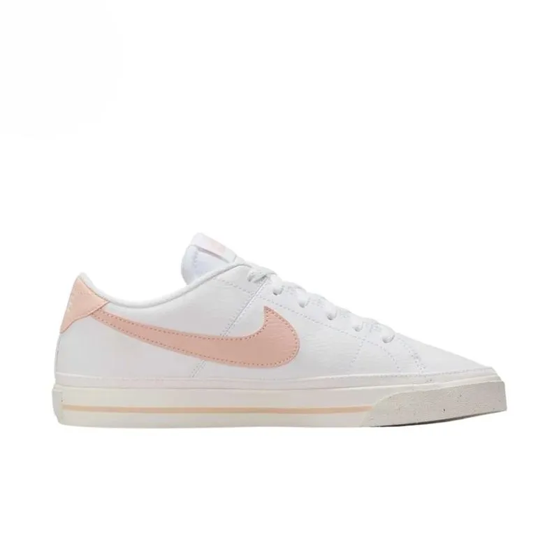Tênis Esportivo Feminino N°38 Nike Court Legacy Low Branco E Rosa (MP)