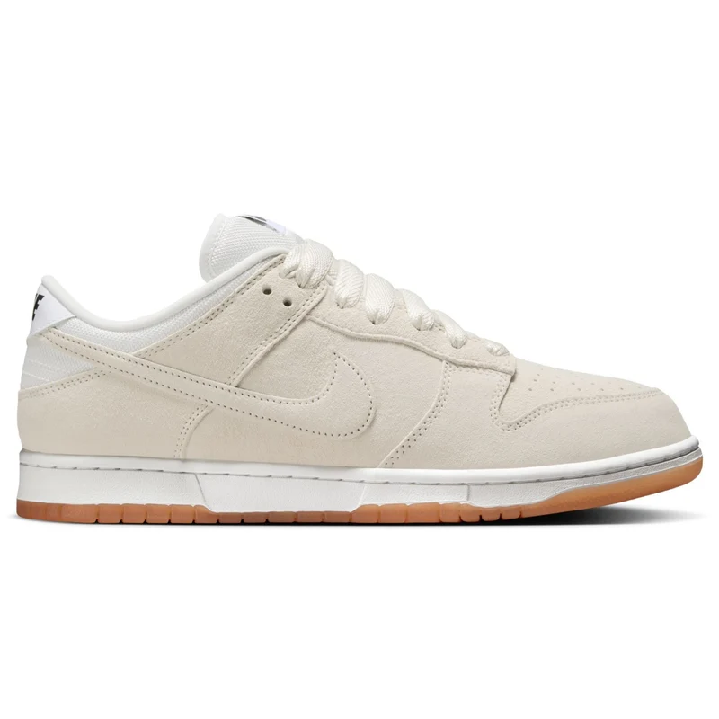 Nike SB Dunk Low Pro B Skateboard Shoe - Pale Ivory/Pale Ivory M 10 / W 11.5