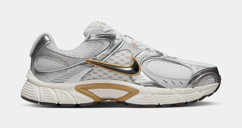 V5 RNR Mens Running Shoes (White/Parachute Beige/Metallic Pewter/Medium Ash) 13