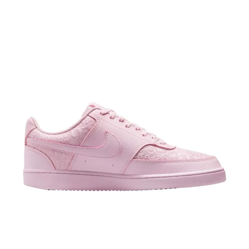 Tênis Casual Feminino N°35 Nike Court Vision Low Rosa (MP)