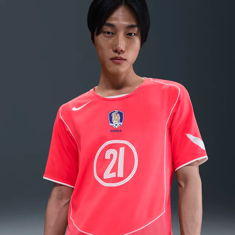 South Korea Adult 2004 Reissue SS Jersey - Park Ji-Sung 21 2XL