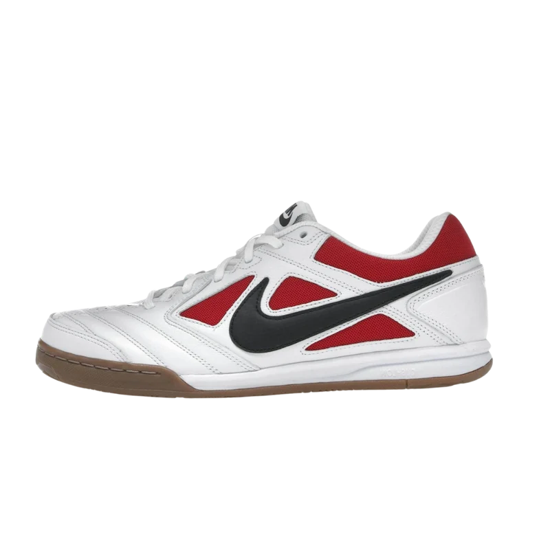 Nike Gato White Gym Red Gum Dark Brown Black 42 EU