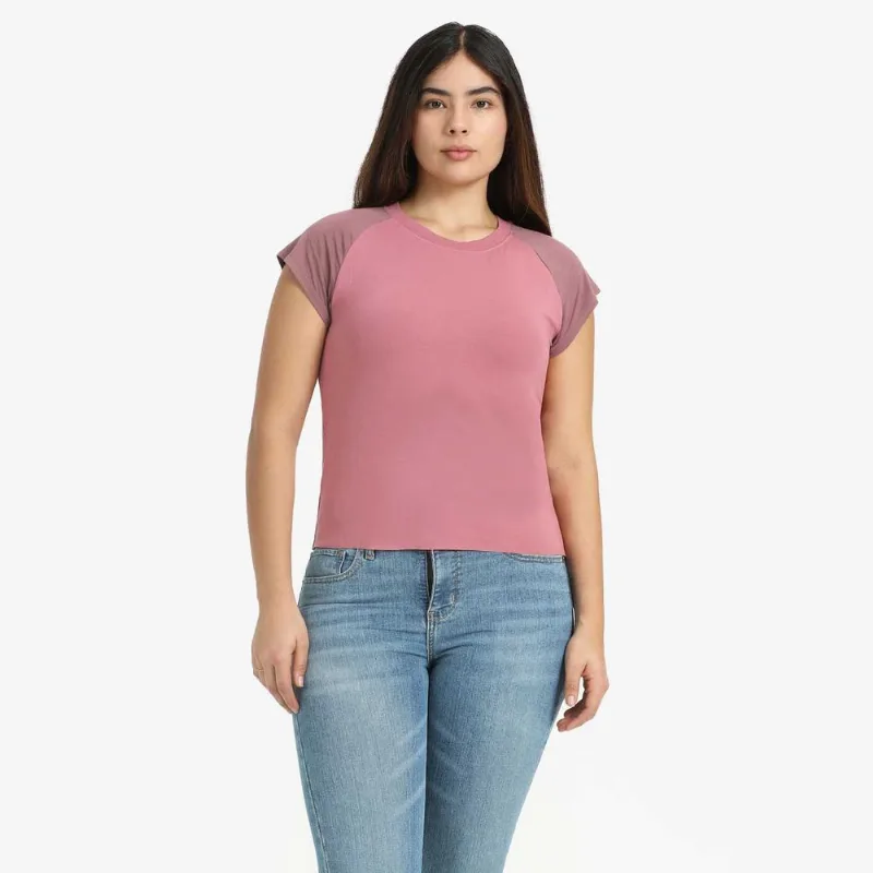 Blusa Levi's Anywear Tank Rosa Manga Curta Blusa Levi's® Anywear Tank Rosa Manga Curta XL USA | GG BR