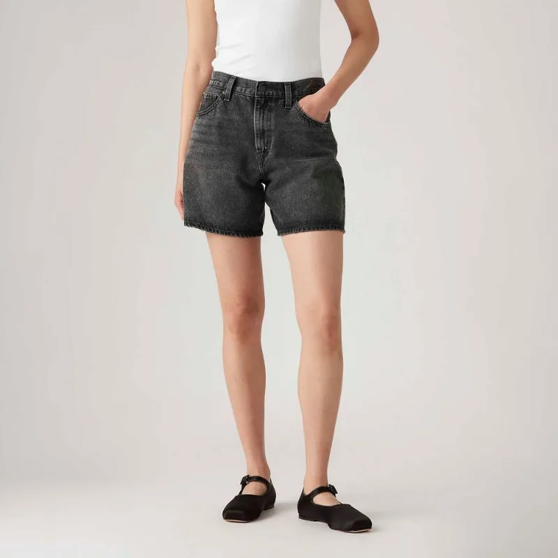 Short Jeans Levi's® High Baggy Preto Take it all 25 USA | 36 BR