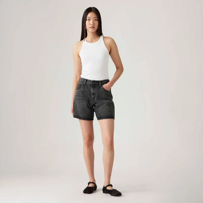 Short Jeans Levi's® High Baggy Preto Take it all 26 USA | 37 BR