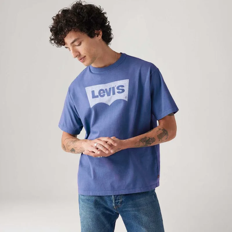 Camiseta Levi's® Vintage Fit Graphic Azul Manga Curta - S USA | P BR