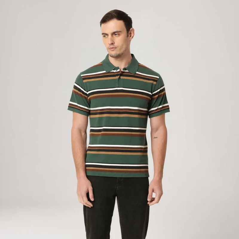 Camisa Polo Levi's® Authentic Listrada Manga Curta Different route XXL USA | EGG BR