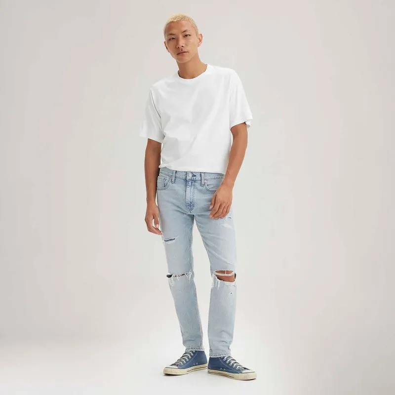 Calça Jeans Levi's® 512® Slim Taper Lavagem Clara - 32X32 USA | 40 BR