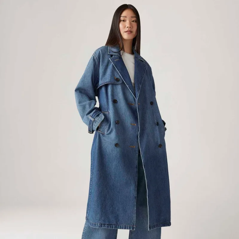 Trench Coat Jeans Levi's® Spade Lavagem Média L USA | G BR