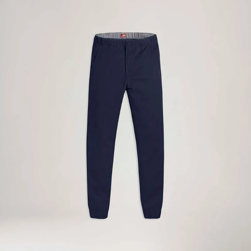 Calça Levi's® XX Chino Jogger Azul Escuro Batwing badge chinchilla M USA | M BR