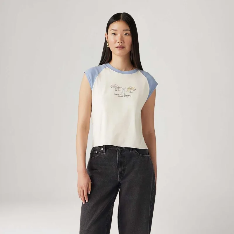 Camiseta Levi's® Graphic Anywear Tank Manga Curta S USA | P BR