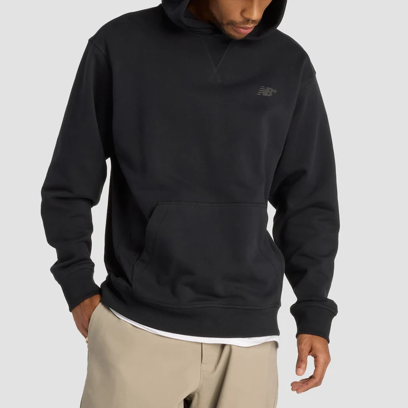 New Balance French Terry Pullover Hoodie Black X-Large / Black