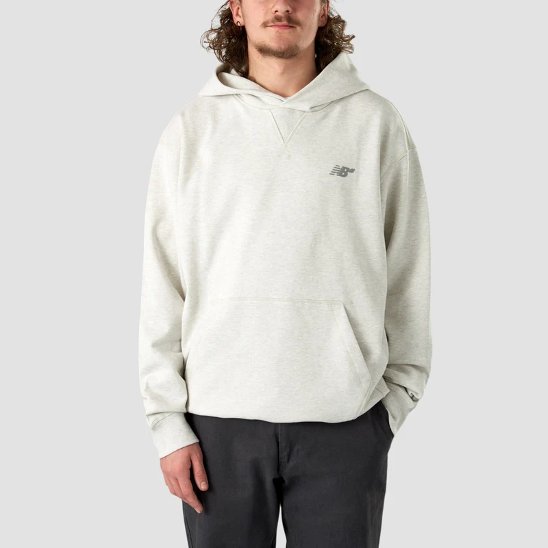 New Balance French Terry Pullover Hoodie Oatmeal Heather X-Large / Oatmeal Heather