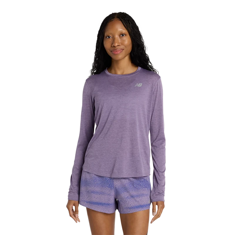 New Balance Athletics Longsleeve T-Shirt Pink / 2XLarge