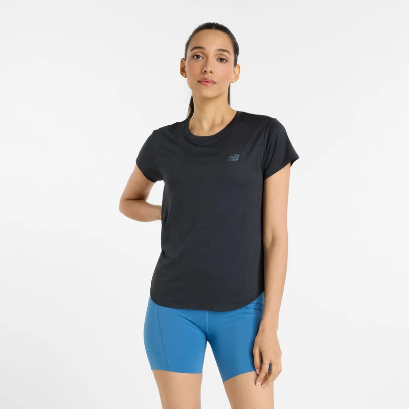 New Balance Women's Sport Core Heather T-Shirt Athletic Grey / 2XL