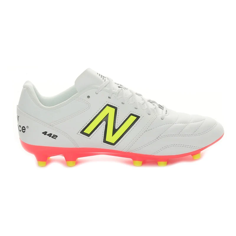 Scarpa da Calcio Uomo New Balance 442 Team Firm Ground V2 Bianco 42
