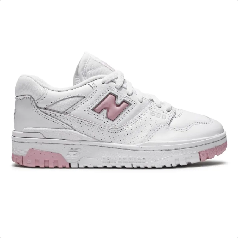 Tenis New Balance 550 Feminino 34 / Branco / Rosa