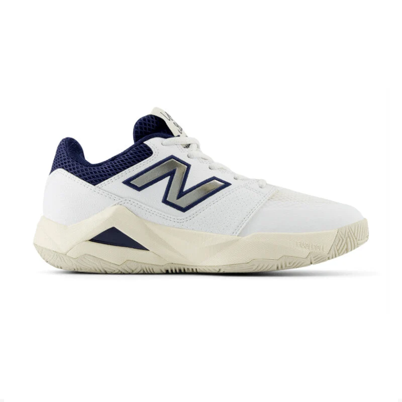 New Balance Coco Delray (D) (W) (White) White Blue-Navy / 7.5
