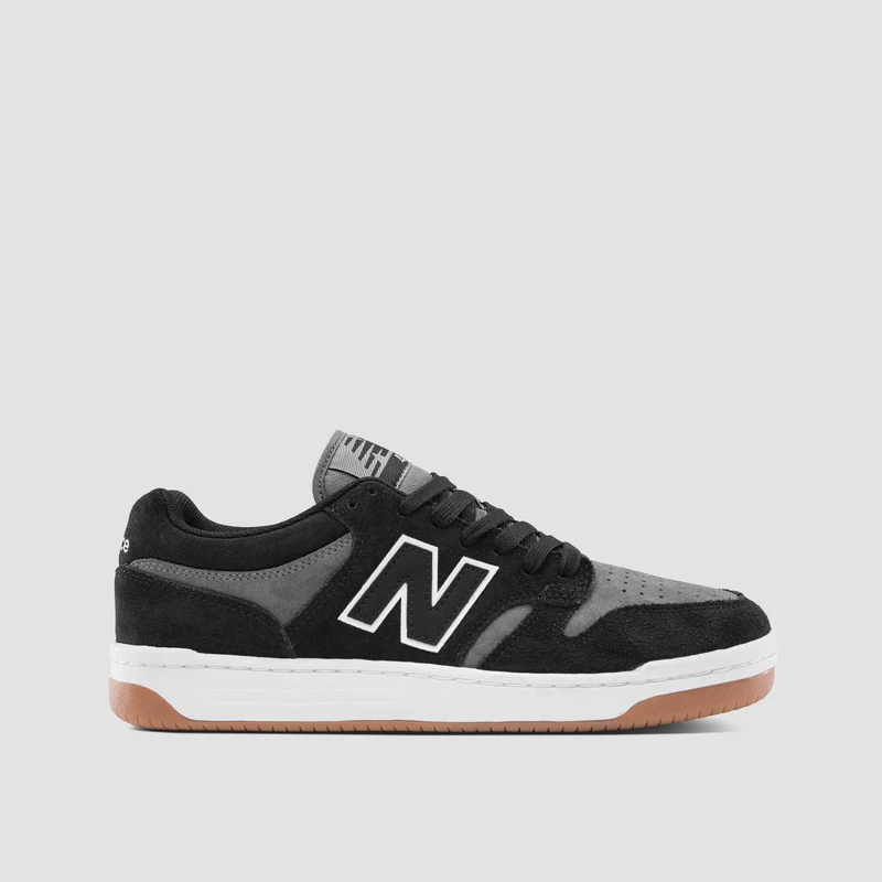 New Balance Numeric 480 Shoes - Black/Grey 8.5uk / Black/Grey