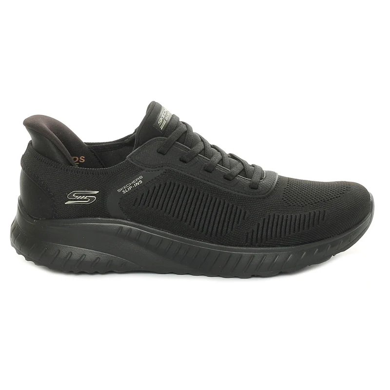 Sneakers Donna Skechers Slip-ins Bobs Sport Squad Nero 36