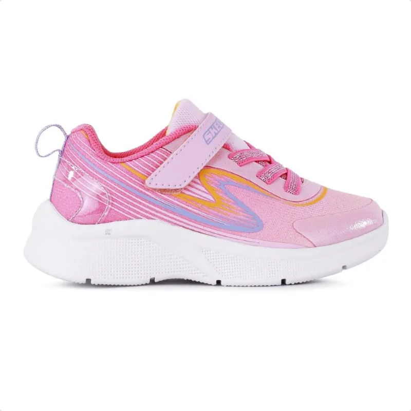Tênis Skechers Microspec Accelerate Infantil 24 / Rosa / Lilás