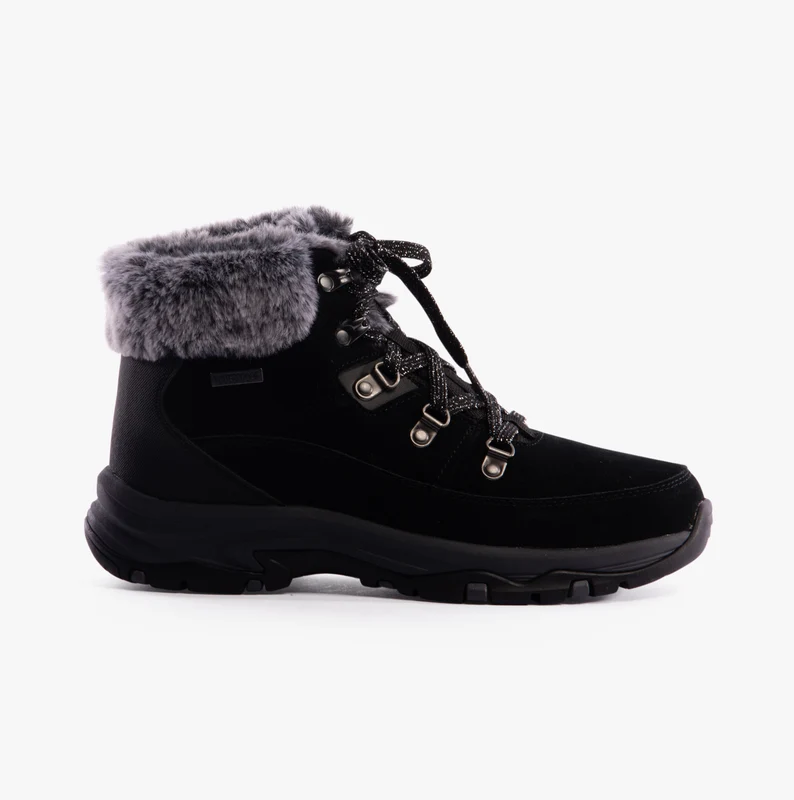 Skechers 167882/BLK TREGO - SNOW WORRIES Womens Boots Black UK 6.5