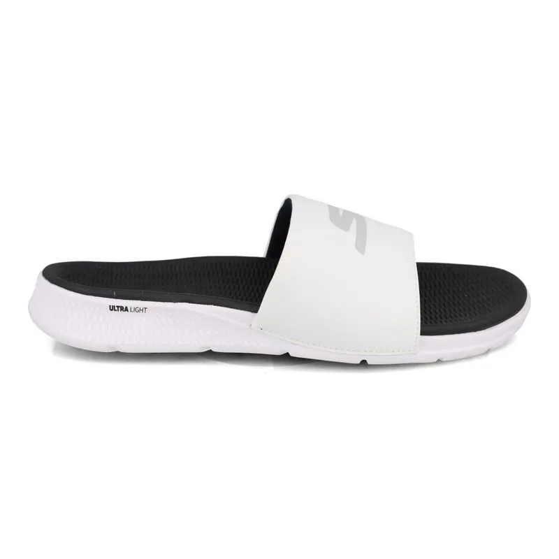 Chinelo Slide Masculino Skechers Go Consistent Branco 42