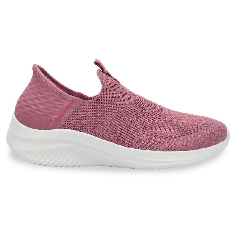 Tênis Slip-On Skechers Ultra Flex 3.0 Feminino Rosa 36