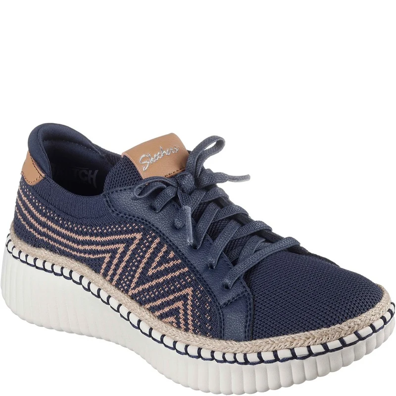 Skechers Wilshire Boulevard Bellevue Shoes Navy / 8