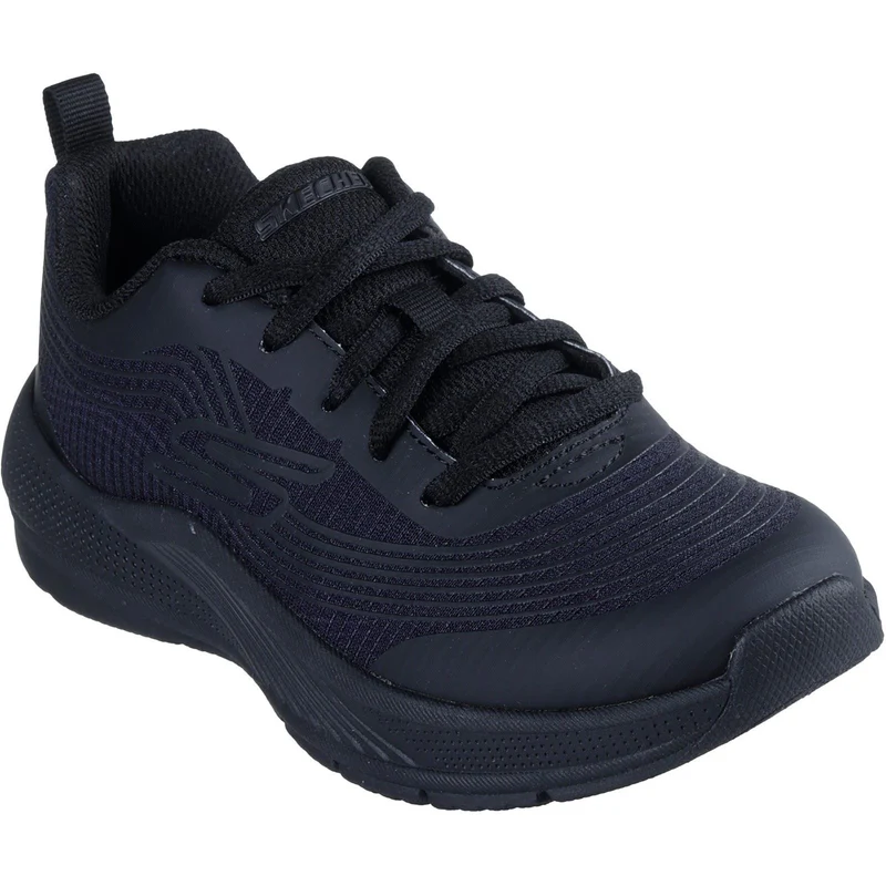 Skechers Microspec Advance Textile Girls's Black Sneakers UK 13 / EU 32 / US 1