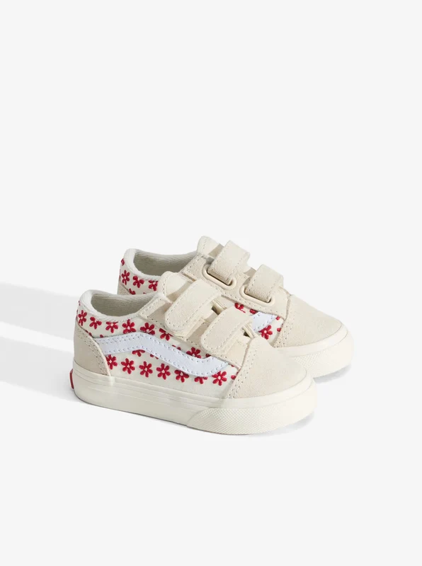 Old Skool V Infants WHT/RED / 9