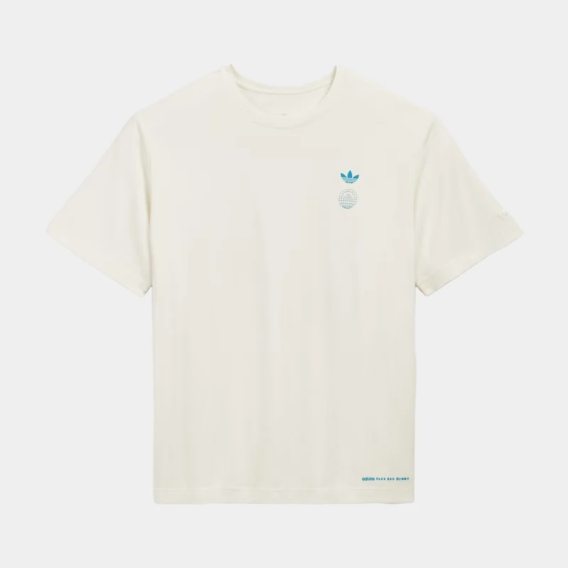 DTMF Bad Bunny Londres Heavyweight Merch Mens Short Sleeve Shirt (Cream White) M