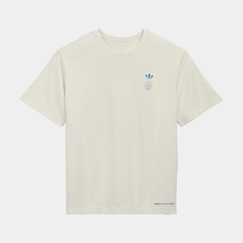 DTMF Bad Bunny Paris Heavyweight Merch Mens Short Sleeve Shirt (Cream White) L