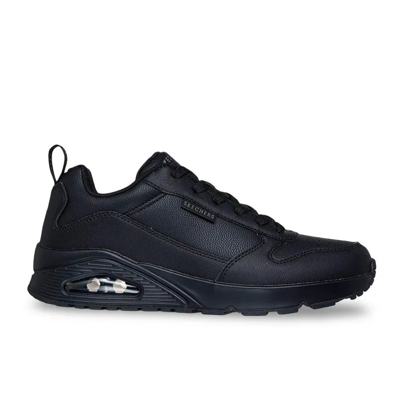 Zapatilla Skechers Street Uno Alder Talle: 39 - Color: Negro