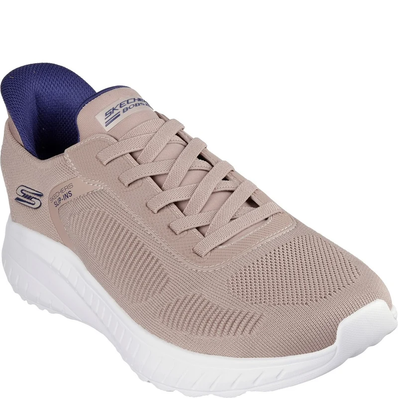 Skechers BOBS Sport Squad Chaos Solid Step Shoe Taupe / 11