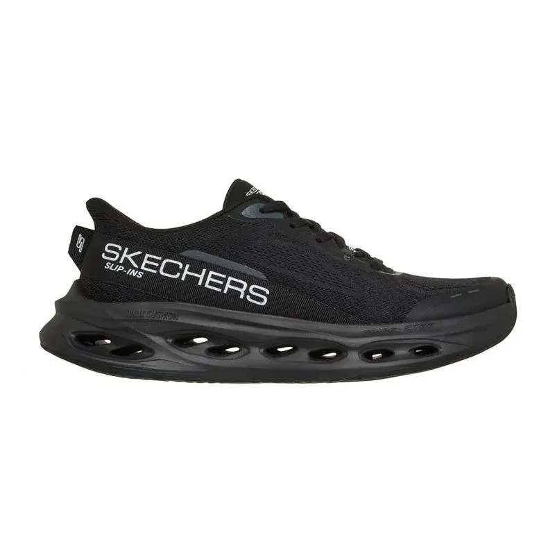 Zapatilla Skechers Max Cushioning Glide Step gris Negra Talle: 40 - Color: NEGRO