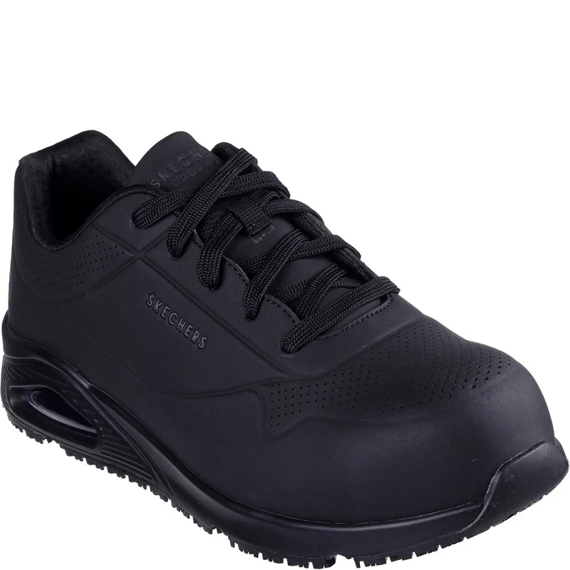 Skechers Workwear Uno SR - Doltin Safety Trainer Black / 8
