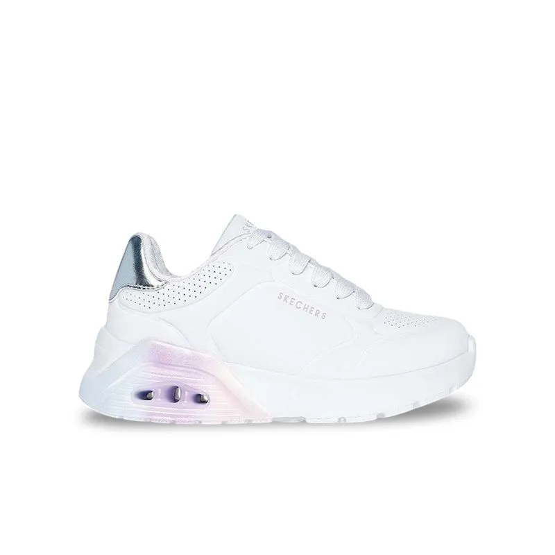 Zapatilla Skechers Uno Lite 2.0 Vivid Pop Talle: 34.5 - Color: Blanco