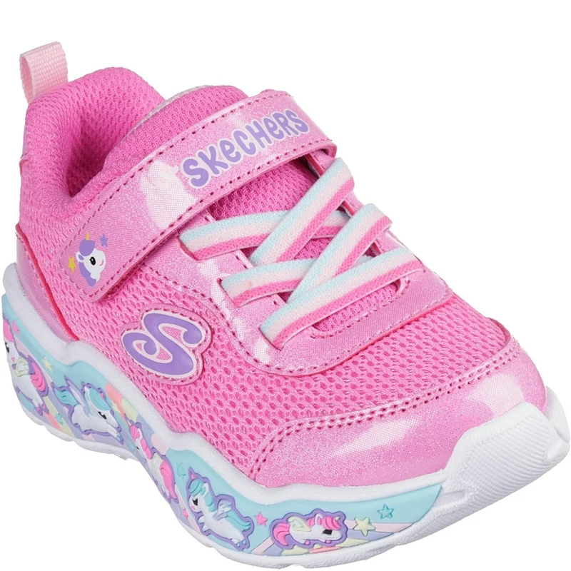 Skechers Play SceneFun Squad Trainers Pink/Multi / Infant 9