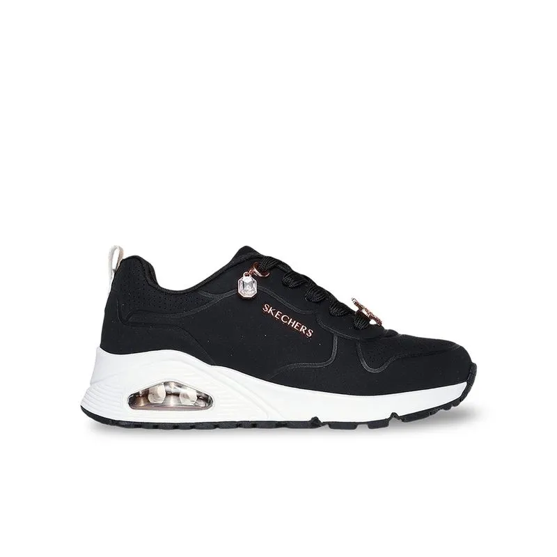 Zapatilla Skechers Uno Gen1 Trendy Jewels Talle: 32.5 - Color: Negro