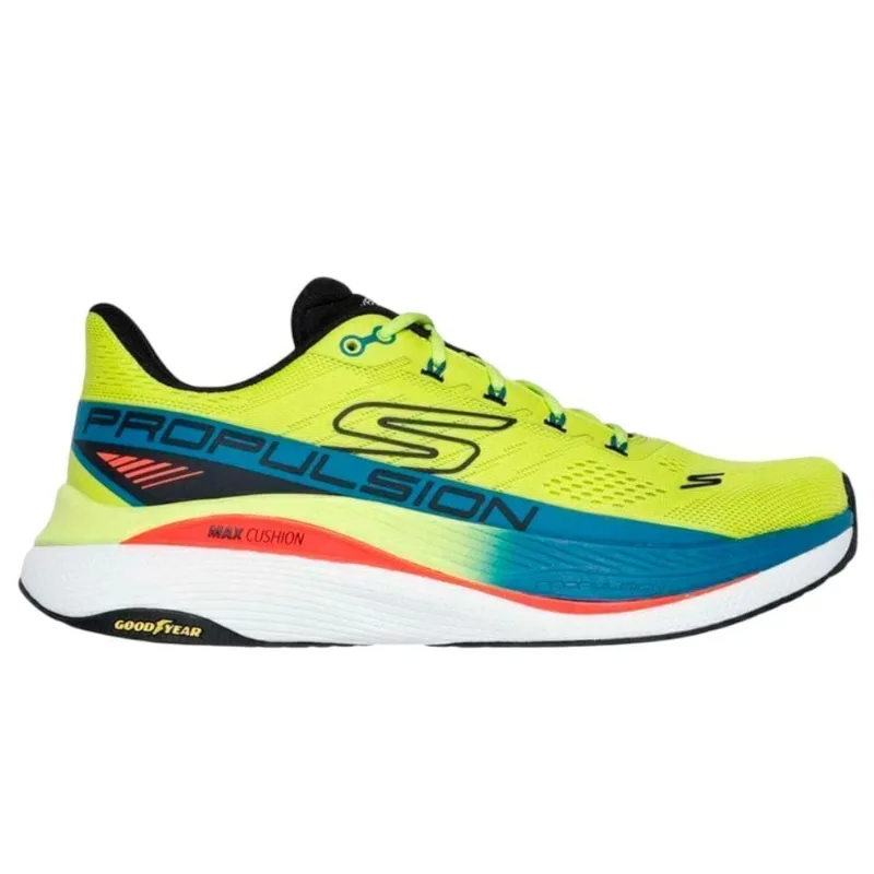 Tênis Skechers Max Cushioning Propulsion Masculino 45 / Verde
