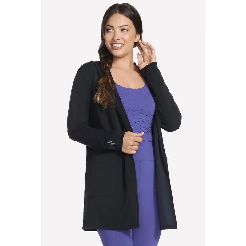 Skechers SKECHLUXE Elevate Restful Hoodigan Black / S