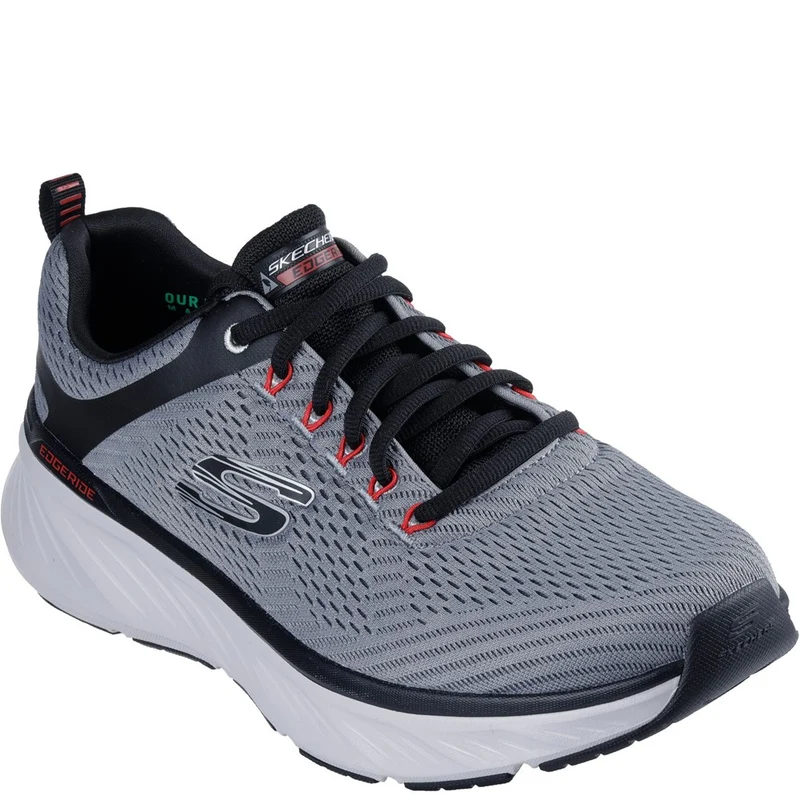 Skechers Relaxed Fit Edgeride Contention Trainer Charcoal/Black / 11